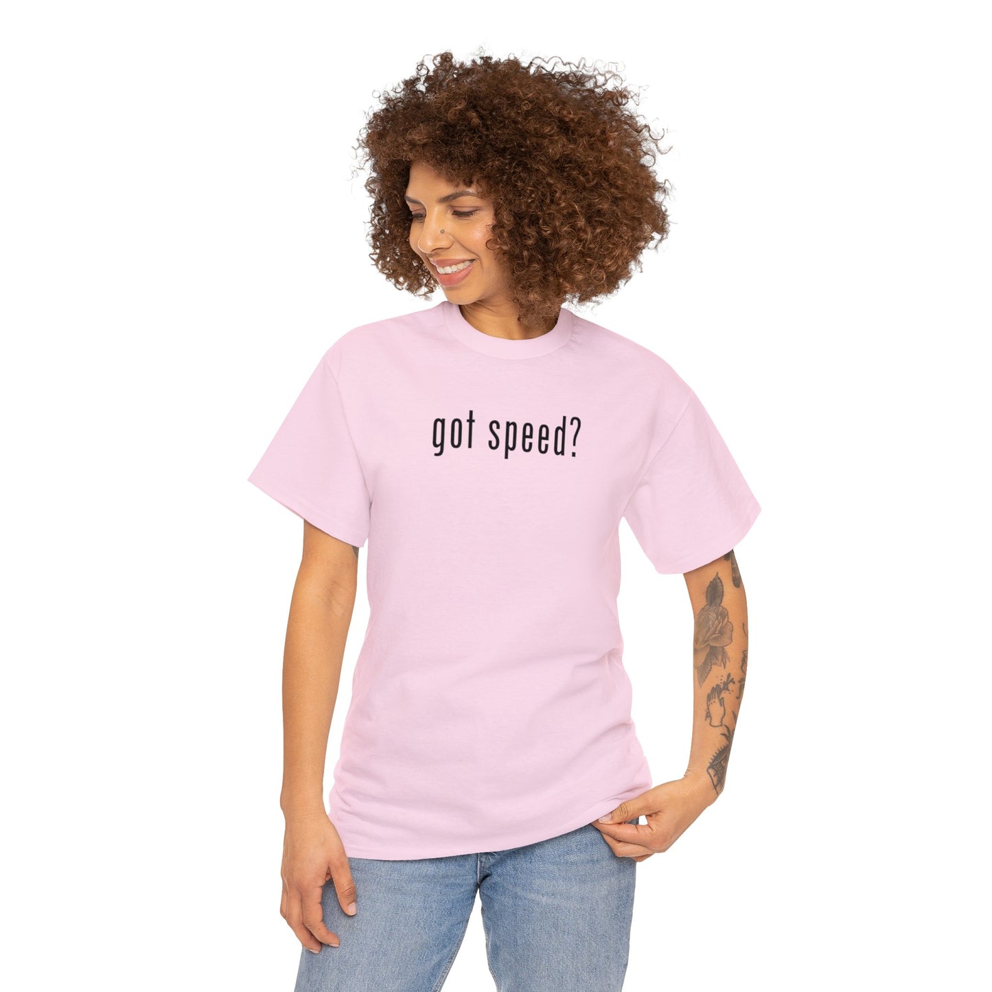 "got speed?" Unisex Heavy Cotton T-Shirt