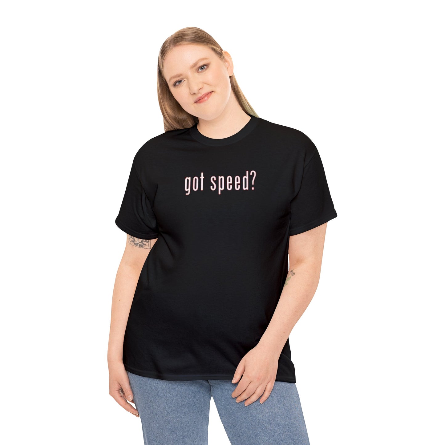 "got speed?" Unisex Heavy Cotton T-Shirt