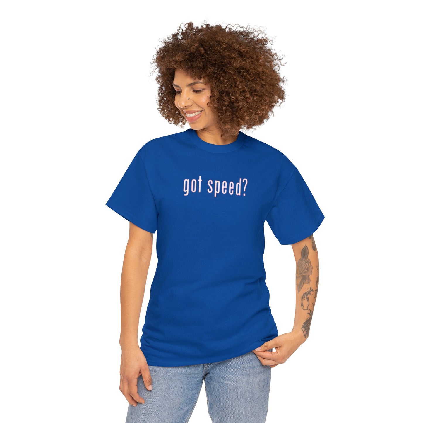 "got speed?" Unisex Heavy Cotton T-Shirt