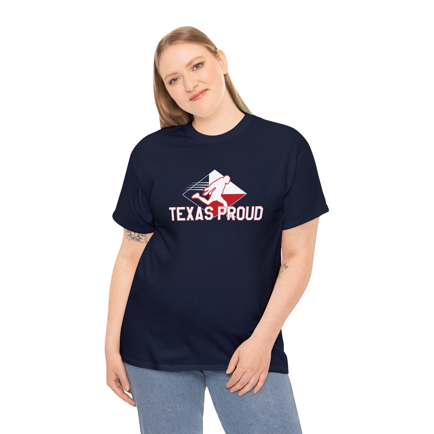 "Texas Proud" Unisex Heavy Cotton T-Shirt