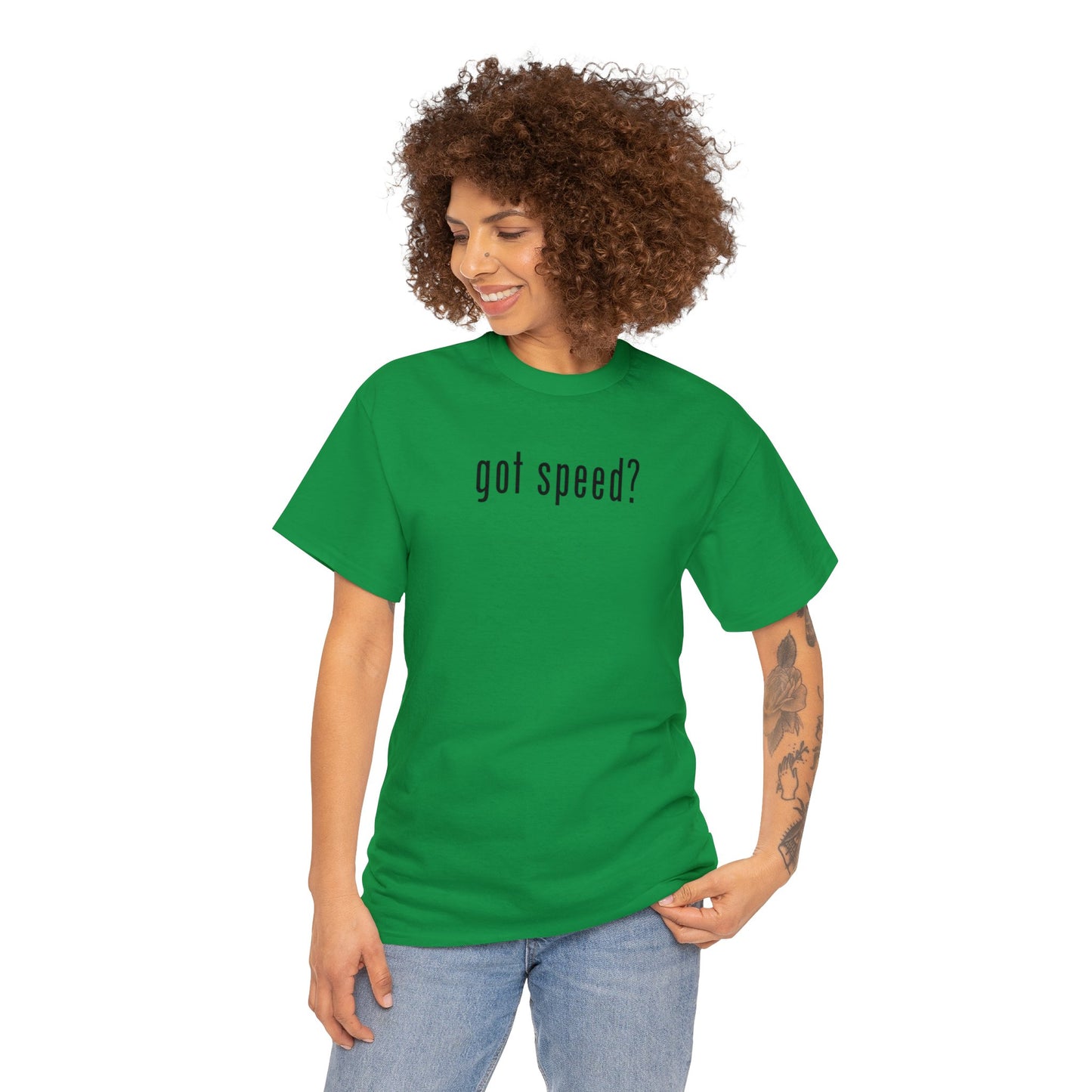 "got speed?" Unisex Heavy Cotton T-Shirt