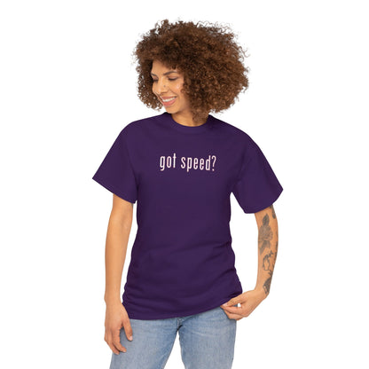 "got speed?" Unisex Heavy Cotton T-Shirt