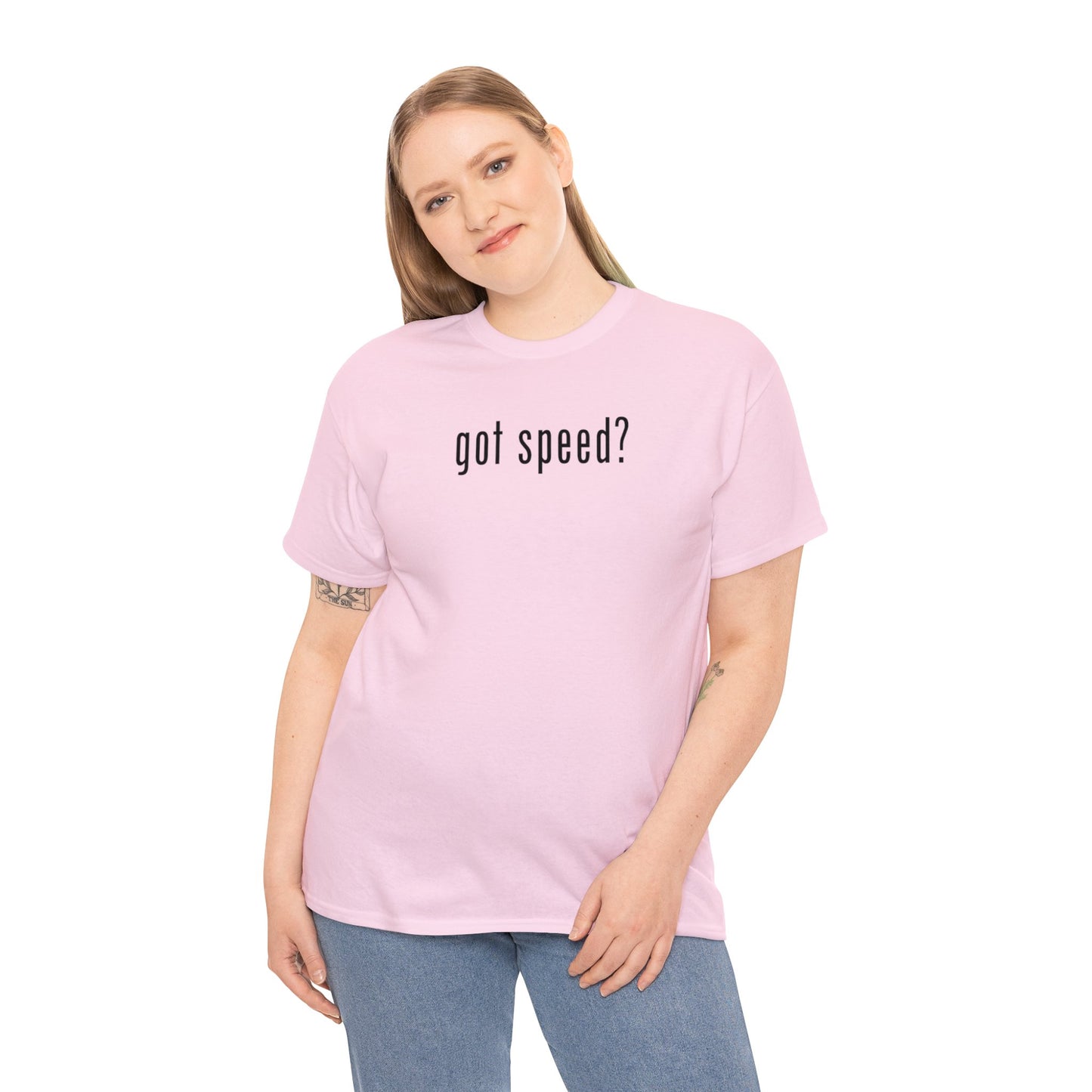 "got speed?" Unisex Heavy Cotton T-Shirt