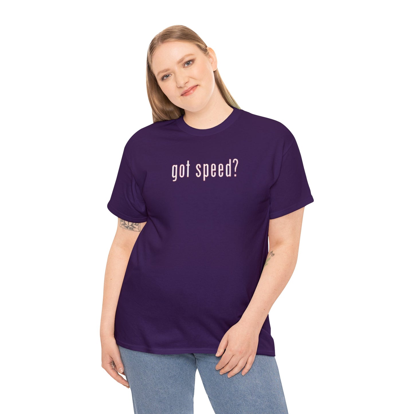 "got speed?" Unisex Heavy Cotton T-Shirt